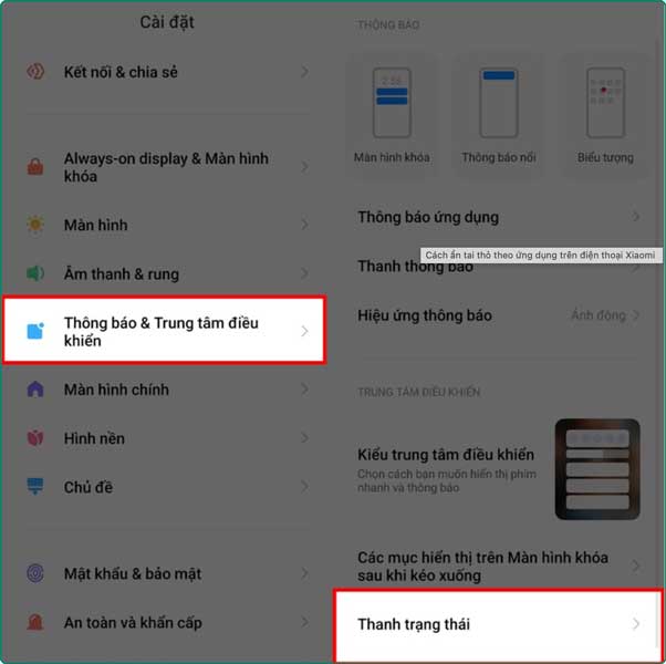 an tai tho theo ung dung tren dien thoai xiaomi 1 Cách ẩn tai thỏ theo ứng dụng trên điện thoại Xiaomi dùng điện thoại đã hơn